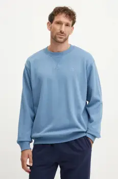 New Balance hanorac de bumbac barbati, neted, MT41506HEB imagine