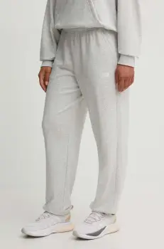 New Balance pantaloni de trening French Terry Crew culoarea gri melanj, WP41500AHH imagine