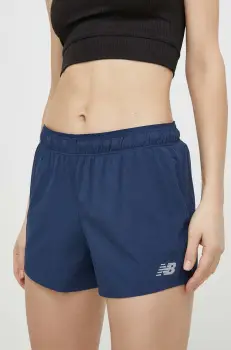 New Balance pantaloni scurti de alergare neted, high waist, WS41286NNY imagine