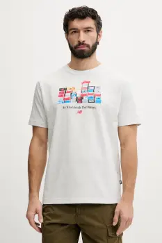 New Balance tricou barbati bumbac Boxes imagine