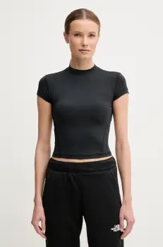 New Balance tricou de antrenament Define Fitted culoarea negru, WT51126BK imagine