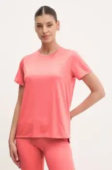 New Balance tricou de antrenament Sport Essentials culoarea portocaliu, WT41222DTR imagine