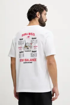 New Balance tricou pentru barbati, din bumbac Ramen imagine