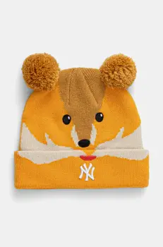 New Era caciula copii NEW YORK YANKEES culoarea portocaliu, din tesatura neteda, 60565309 imagine