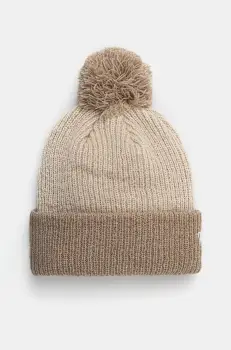 New Era caciula din amestec de lana culoarea bej, din tricot gros, 60565274 imagine