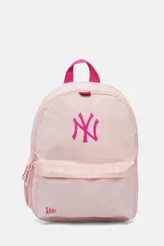 New Era rucsac culoarea roz, mic, cu imprimeu, 60667093 imagine
