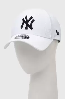 New Era sapca culoarea alb, modelator, NEW YORK YANKEES imagine