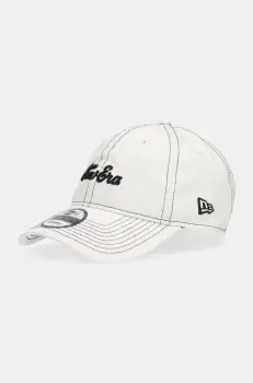 New Era sapca de baseball din bumbac culoarea bej, cu imprimeu, 60595290 imagine