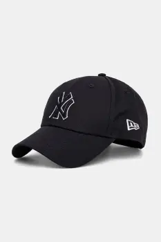 New Era sapca de baseball din bumbac culoarea bleumarin, 60675523 imagine