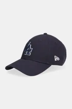 New Era sapca de baseball din bumbac culoarea bleumarin, 60691407 imagine