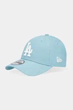New Era sapca de baseball din bumbac culoarea turcoaz, 60691387 imagine