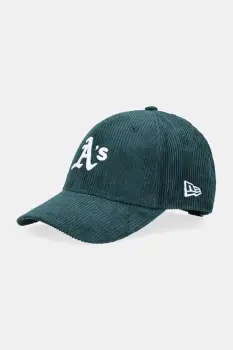 New Era sapca de baseball din bumbac culoarea verde, 60691061 imagine