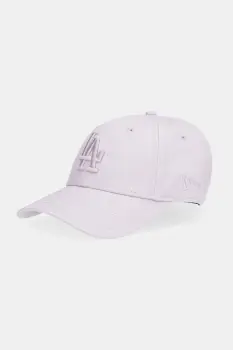 New Era sapca de baseball din bumbac culoarea violet, 60691390 imagine