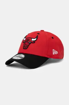 New Era sapca de baseball din bumbac NBA SIDE PATCH 9FORTY(R) CHICAGO BULLS imagine