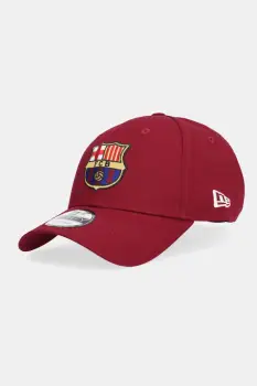 New Era sapca de baseball din bumbac NEW ERA x FC BARCELONA imagine