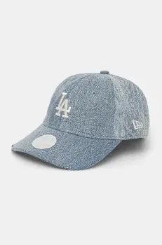 New Era sapca de baseball din denim melanj, 60595376 imagine