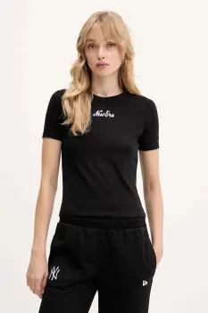 New Era tricou culoarea negru, 60564944 imagine