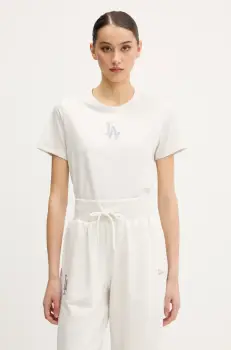 New Era tricou din bumbac culoarea gri, 60596478 imagine