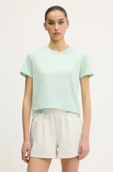 New Era tricou din bumbac culoarea verde, 60596484 imagine