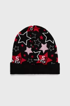 Newland caciula Belinda culoarea negru, din tesatura neteda imagine