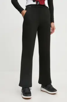 Newland pantaloni Tempesta femei, culoarea negru, neted, N46650.15 imagine