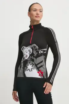 Newland pulover Jalila femei, culoarea negru, cu guler, N46572.108 imagine