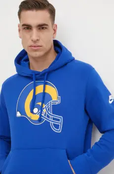 Nike bluza Los Angeles Rams barbati, cu gluga, cu imprimeu, NKDK-4DA-9TV-13L imagine