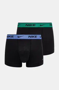 Nike boxeri 2-pack barbati, culoarea negru, 0000KE1085 imagine