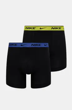 Nike boxeri 2-pack barbati, culoarea negru, 0000KE1086 imagine