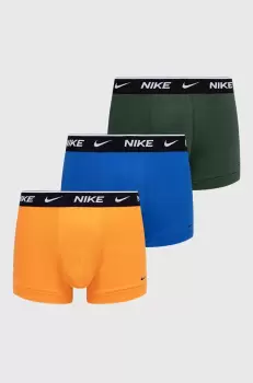 Nike boxeri 3-pack barbati, culoarea galben imagine