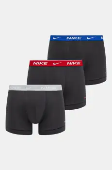 Nike boxeri 3-pack barbati, culoarea gri, 0000KE1008 imagine