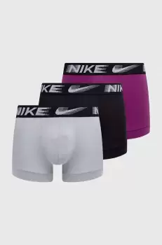 Nike boxeri 3-pack barbati, culoarea gri imagine