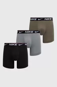 Nike boxeri 3-pack barbati, culoarea gri imagine