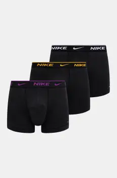Nike boxeri 3-pack barbati, culoarea negru, 0000KE1007 imagine