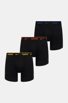 Nike boxeri 3-pack barbati, culoarea negru, 0000KE1007 imagine