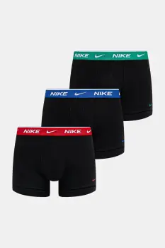 Nike boxeri 3-pack barbati, culoarea negru, 0000KE1008 imagine