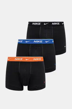 Nike boxeri 3-pack barbati, culoarea negru, 0000KE1008 imagine