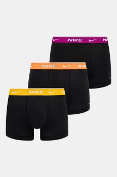Nike boxeri 3-pack barbati, culoarea negru, 0000KE1008 imagine