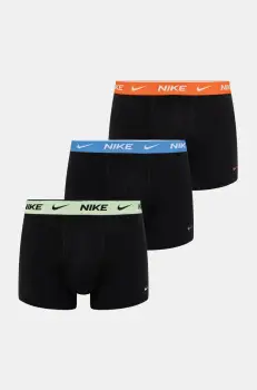 Nike boxeri 3-pack barbati, culoarea negru, 0000KE1008 imagine