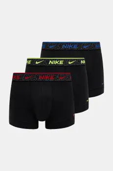 Nike boxeri 3-pack barbati, culoarea negru, 0000KE1008 imagine