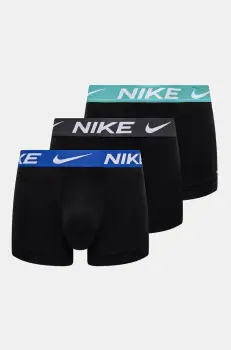Nike boxeri 3-pack barbati, culoarea negru, 0000KE1156 imagine