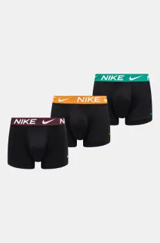 Nike boxeri 3-pack barbati, culoarea negru, 0000KE1156 imagine