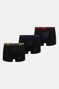 Nike boxeri 3-pack barbati, culoarea negru, 0000KE1156 imagine