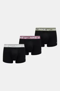 Nike boxeri 3-pack barbati, culoarea negru, 0000KE1256 imagine