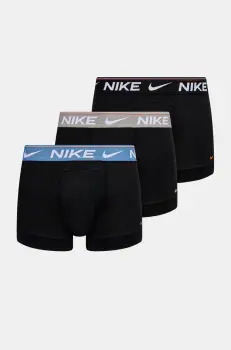 Nike boxeri 3-pack barbati, culoarea negru, 0000KE1256 imagine