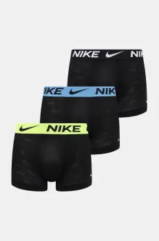 Nike boxeri 3-pack barbati, culoarea negru, 000PKE1224 imagine