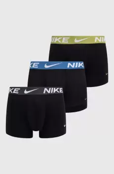 Nike boxeri 3-pack barbati, culoarea negru imagine