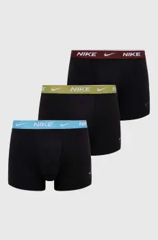 Nike boxeri 3-pack barbati, culoarea negru imagine