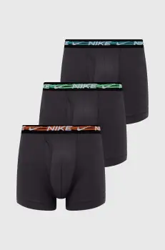Nike boxeri 3-pack barbati, culoarea negru imagine