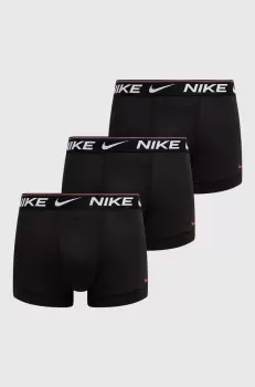 Nike boxeri 3-pack barbati, culoarea negru imagine